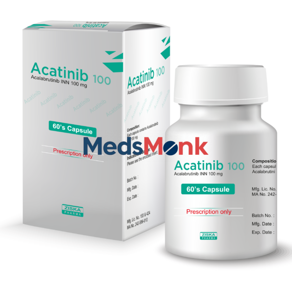 Acatinib 100 mg Tablet