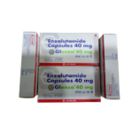 Boxes of Enzalutamide capsules 40 mg