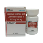 Medication box and bottle with tablets