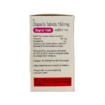 Box of Olaparib tablets 150 mg