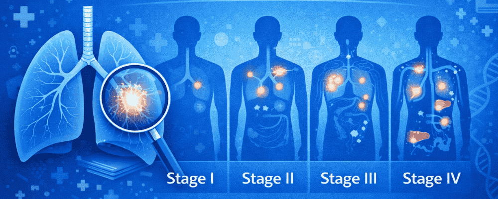 stages of lung cancer