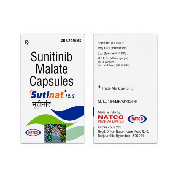 Sutinat 12.5 mg Capsule