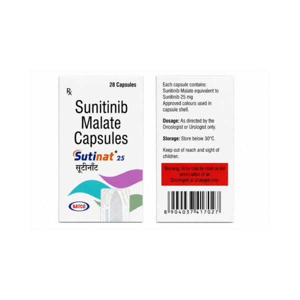 Sutinat 25 mg Capsule